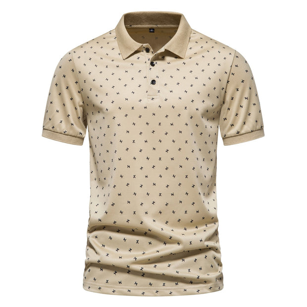 Angelo Ricci™ Business Style Short Sleeved Polo Shirt