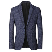 Angelo Ricci™ Fashion Woolen Single-Breasted Office Blazer