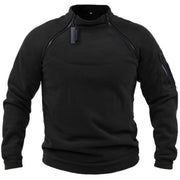 Angelo Ricci™ Men Outdoor Tactical Warm Fleece Turtleneck Sweater