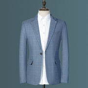 Angelo Ricci™ Plaid Business Casual Suit Blazer