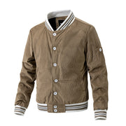 Angelo Ricci™ Corduroy Baseball Varsity Fashion Jacket