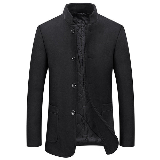 Angelo Ricci™ Winter Executive Business-Men Woolen Jacket