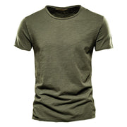 Angelo Ricci™ Brand Quality 100% Cotton V-Neck T-shirt