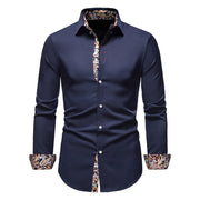 Angelo Ricci™ Designer Button Up Business Dress Shirt