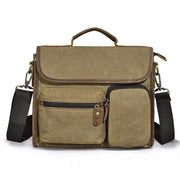 Angelo Ricci™ Vintage Lawyer Business-Men Leather Briefcase