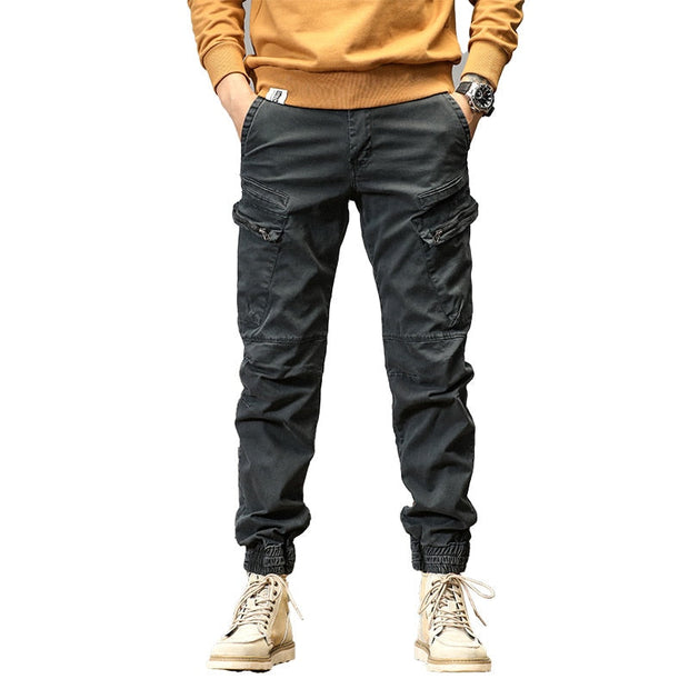 Angelo Ricci™ Streetwear Techwear Cargo Pants - Multi-Pocket Tactical Trousers
