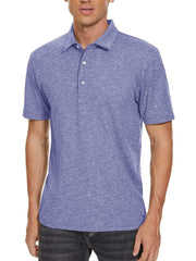 Angelo Ricci™ 3 Button Down Golf Polo Shirt