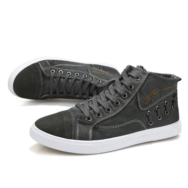 Angelo Ricci™ Laces On The Side Trend Low Top Board Shoes