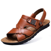 Angelo Ricci™ Comfortable Leather Soft Sandals