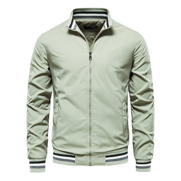 Angelo Ricci™ Spring Cotton Baseball Windbreaker Jacket