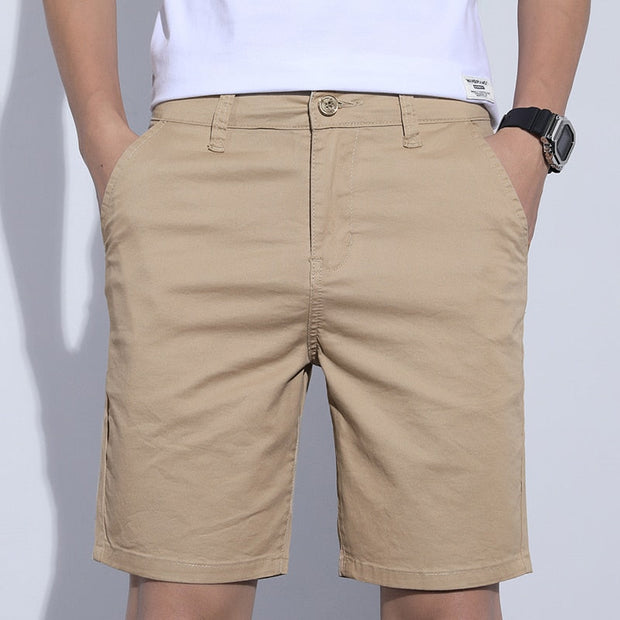 Angelo Ricci™ Men's Slim Shorts - Classic Style, 2023 Summer Collection