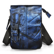 Angelo Ricci™ Vintage Style Cowhide Leather Satchel Bag
