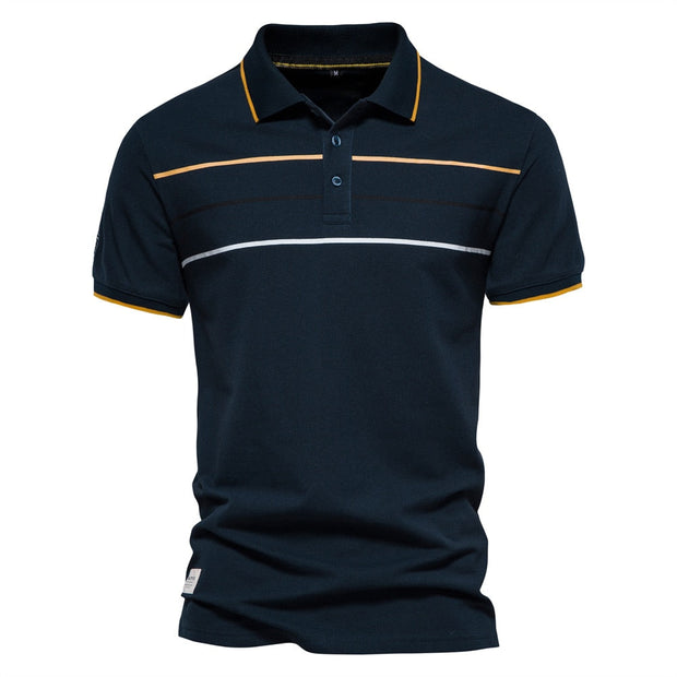 Angelo Ricci™ Brand Cotton Business Style Polo Shirt