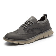 Angelo Ricci™ Leather Outdoor Soft Soled Shoes