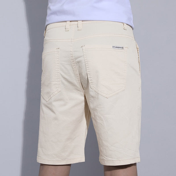 Angelo Ricci™ Men's Slim Shorts - Classic Style, 2023 Summer Collection