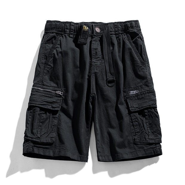 Angelo Ricci™ Tactical Multi-Pocket Fashion Jogger Shorts