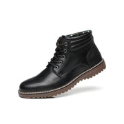 Angelo Ricci™ Luxury Handmade Leather Office Ankle Boots