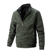 Angelo Ricci™ Reversible Outerwear Lapel Bomber Jacket