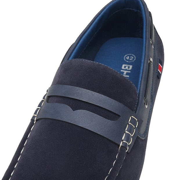 Angelo Ricci™ Designer Comfy Suede Loafers