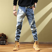 Angelo Ricci™ Fashion Pockets Desinger Streetwear Relaxed Jeans