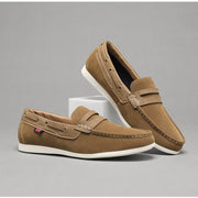 Angelo Ricci™ Designer Comfy Suede Loafers