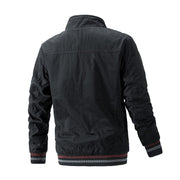 Angelo Ricci™ Reversible Outerwear Lapel Bomber Jacket