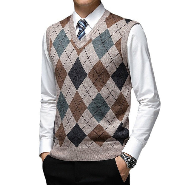Angelo Ricci™ Warm Woolen Sweater Vest