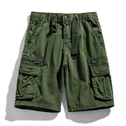 Angelo Ricci™ Tactical Multi-Pocket Fashion Jogger Shorts