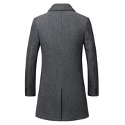 Angelo Ricci™ High-End Thickened Warm Business-Men Woolen Trench Coat