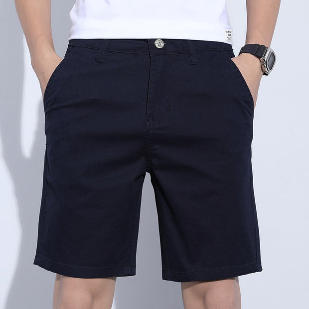 Angelo Ricci™ Men's Slim Shorts - Classic Style, 2023 Summer Collection