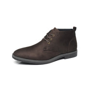 Angelo Ricci™ Designer Handmade Suede Elegant Chukka Boots