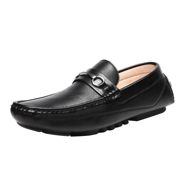 Angelo Ricci™ Executive Leather Formal Slip-on Mocassins