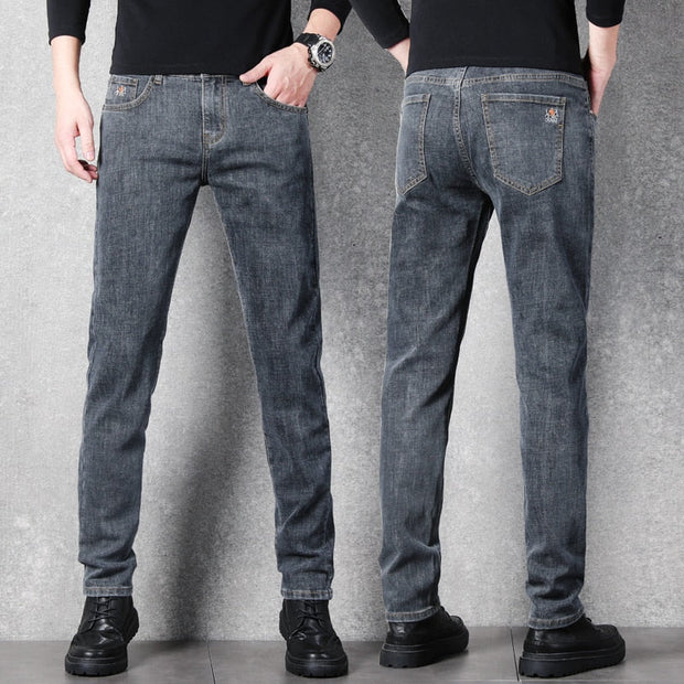 Angelo Ricci™ Stretch Slim Fit Fashion Designer Denim Jeans