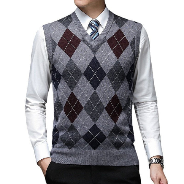 Angelo Ricci™ Warm Woolen Sweater Vest