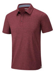 Angelo Ricci™ Button Down Business Dress Polo Shirt