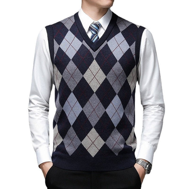 Angelo Ricci™ Warm Woolen Sweater Vest