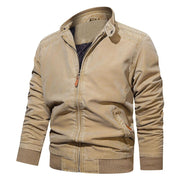 Angelo Ricci™ Mens Spring Casual Fleece Tactical Bomber Jacket