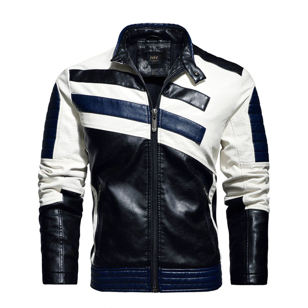 Angelo Ricci™ Moto Motorcycle Biker Leather Jacket