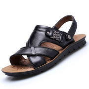 Angelo Ricci™ Comfortable Leather Soft Sandals