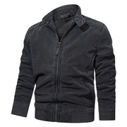 Angelo Ricci™ Mens Spring Casual Fleece Tactical Bomber Jacket