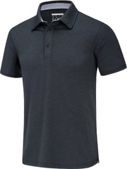 Angelo Ricci™ Button Down Business Dress Polo Shirt