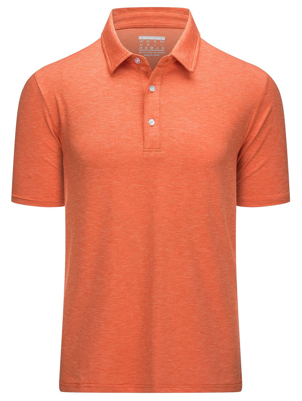 Angelo Ricci™ 3 Button Down Golf Polo Shirt