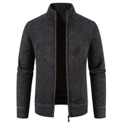 Angelo Ricci™ ComfyCoat Warm Stand-Up Collar Cardigan