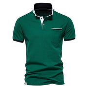 Angelo Ricci™ Brand Summer Cotton Casual Polo Shirt