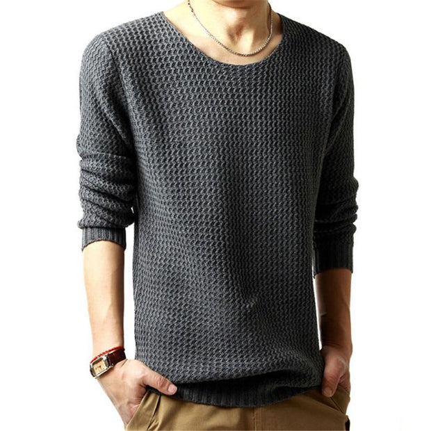 Angelo Ricci™ Hedging O-Neck Style Sweater
