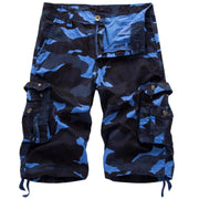 Angelo Ricci™ Military Camo Cargo Shorts