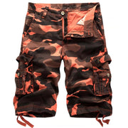 Angelo Ricci™ Military Camo Cargo Shorts