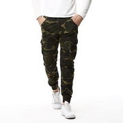 Angelo Ricci™ Streetwear Camouflage Jogger Trousers