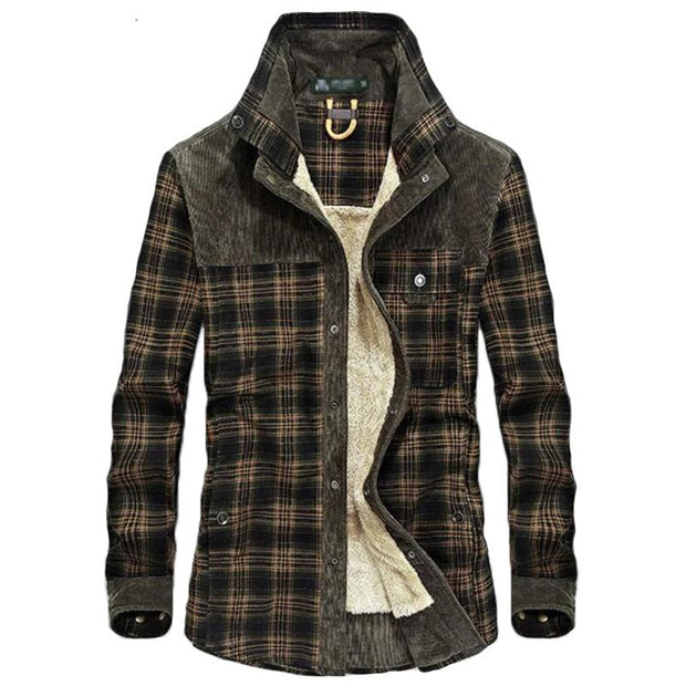 Angelo Ricci™ Plaid Cotton Admiral Jacket