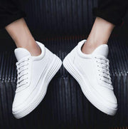 Angelo Ricci™ Casual Leather Tenis Sneakers